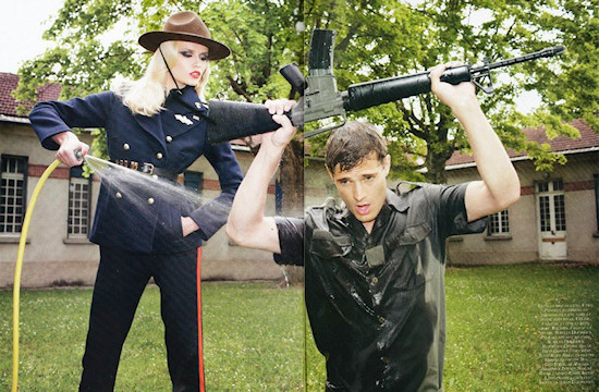 Corps d’Elite Natasha Poly & Jamie Dornan (c) Terry Richardson for Vogue Paris