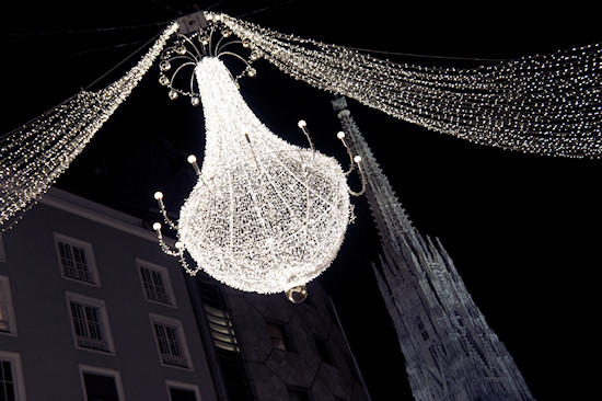 Xmas Lights Vienna: Graben Wien