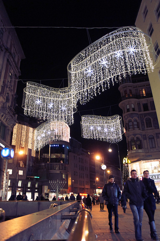 Xmas Lights Vienna: Kärtner Straße