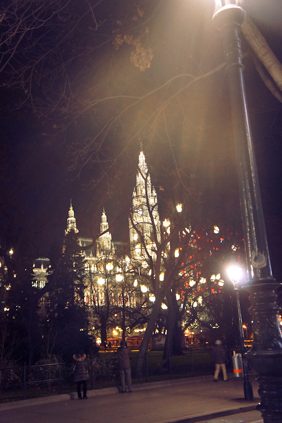 Xmas Lights Vienna: Rathaus Wien